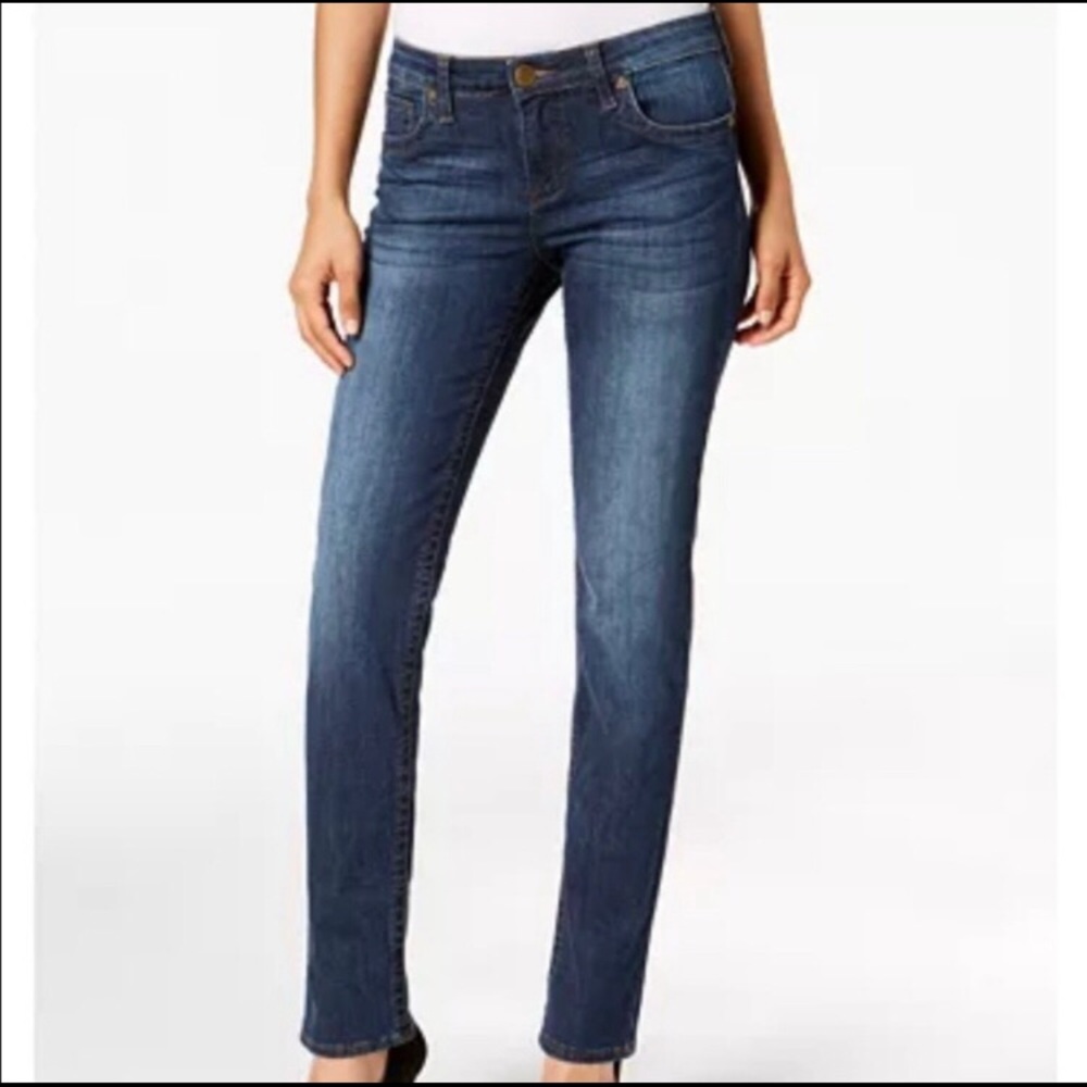 Kut from the Kloth Stevie straight leg jeans